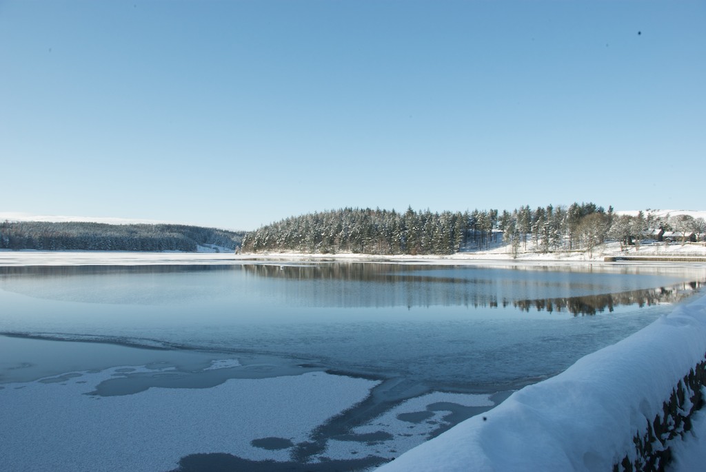 Reservoir in Winter