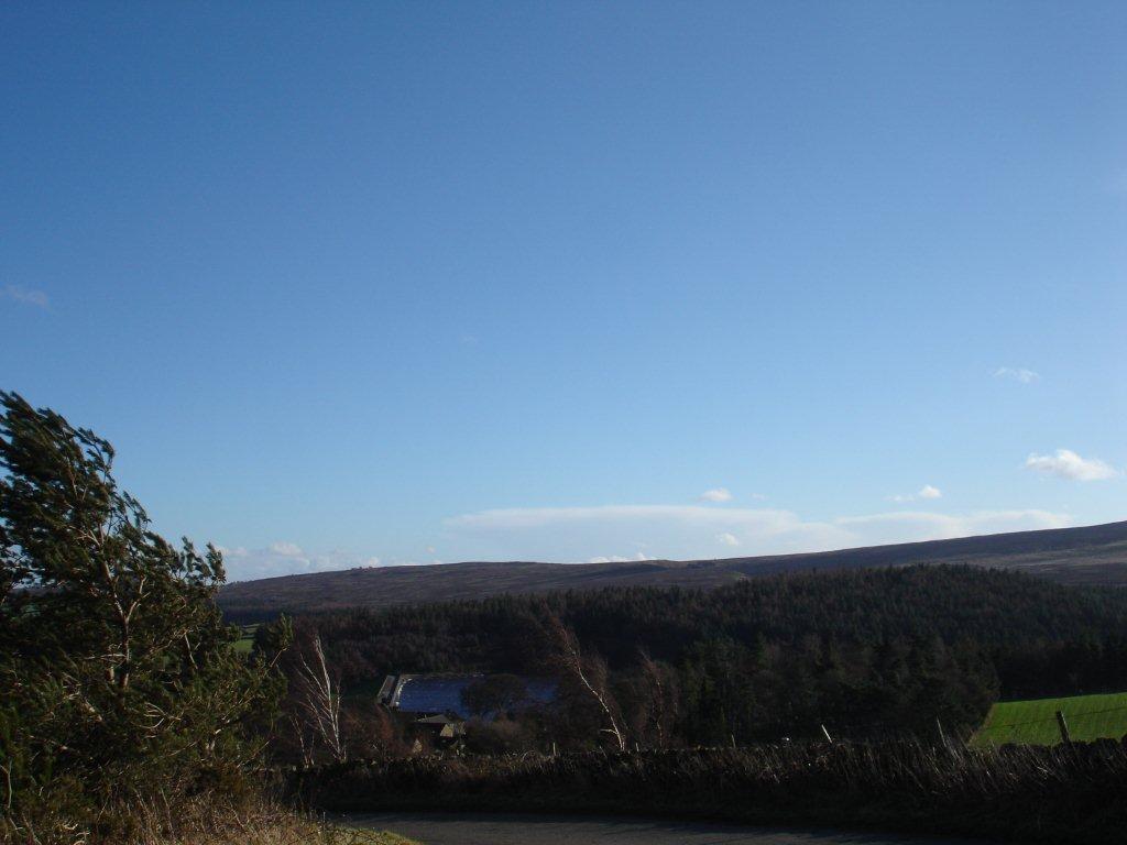 Winter view over Reservoir