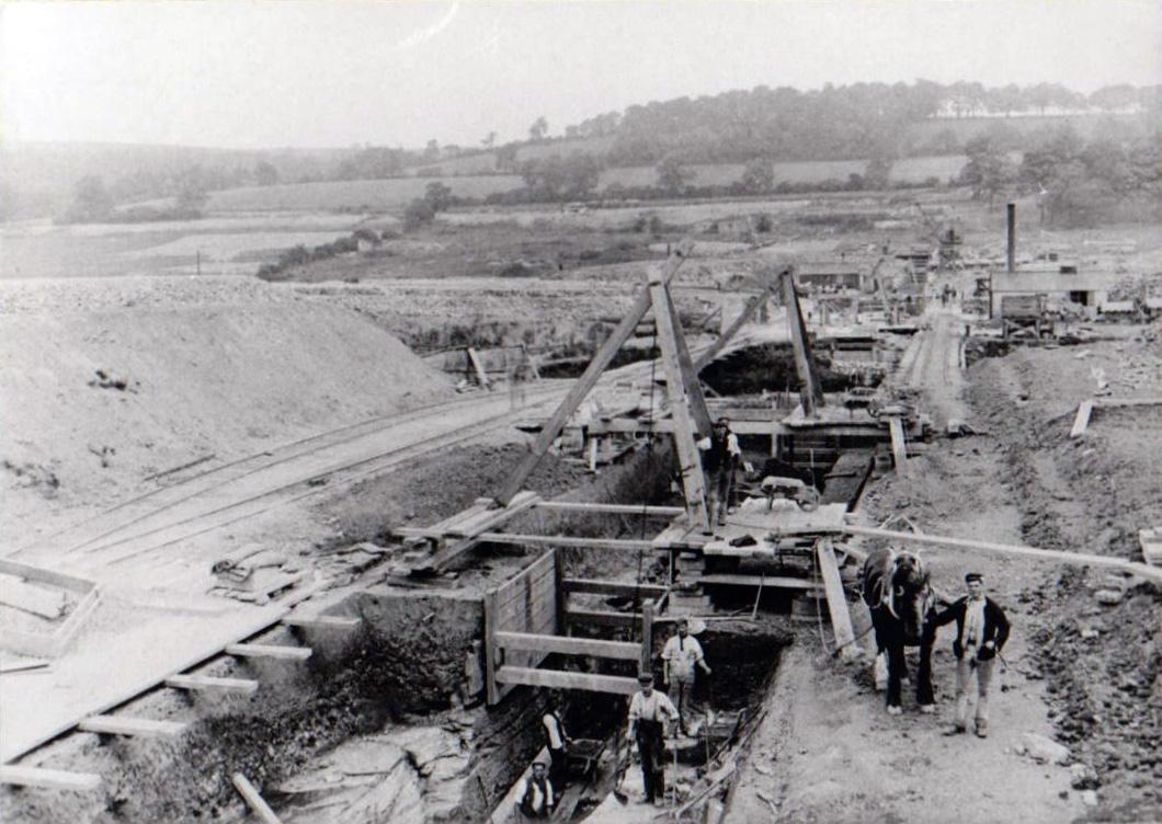 Reservoir Under Construction