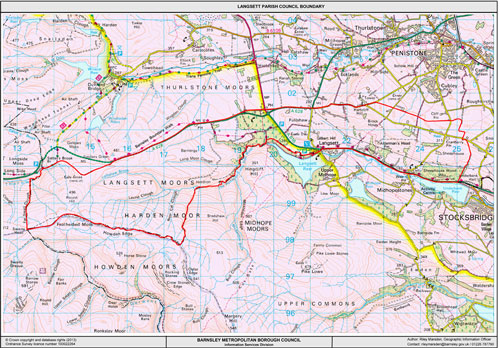 Langsett Boundary Map